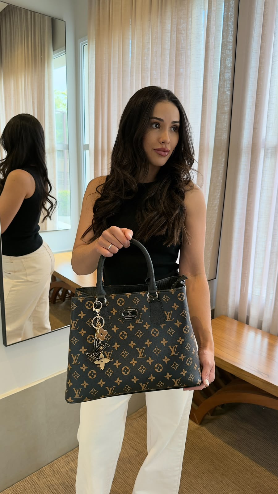 BOLSA LV FLOR