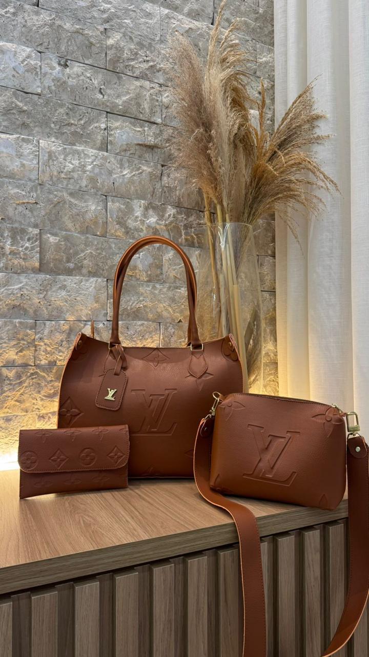 KIT 3 PEÇAS LV